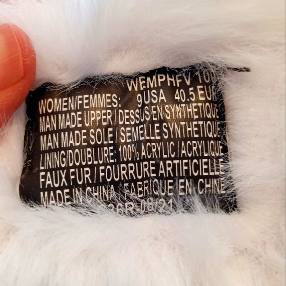 Lugz Empire Hi Fur 6-Inch Boot White Size 9 - Picture 6 of 9